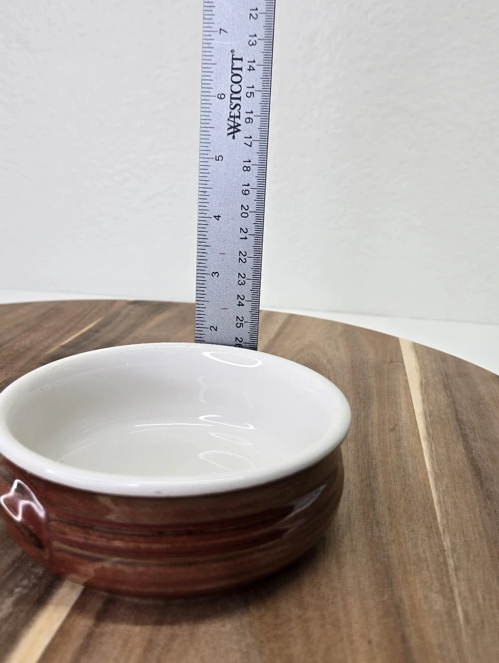 VTG Continental Airlines Soup Crock Bowl EC-900 T.H.C. Japan Airline Stoneware